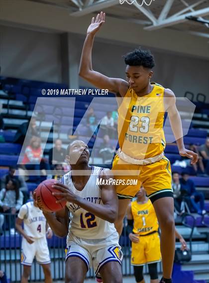 Thumbnail 3 in Pine Forest vs Jack Britt (Cumberland County Holiday Classic 1st Round) photogallery.