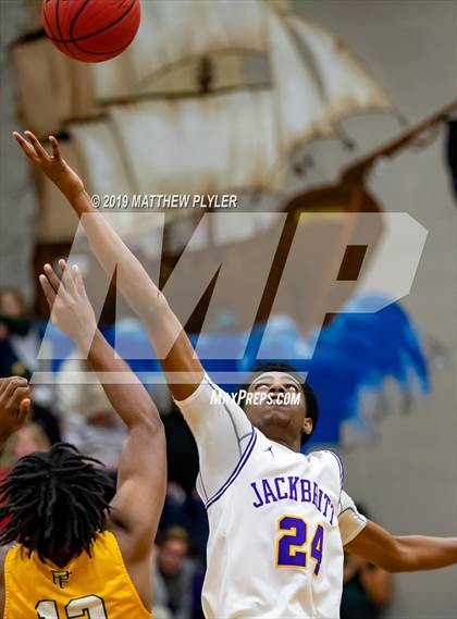 Thumbnail 1 in Pine Forest vs Jack Britt (Cumberland County Holiday Classic 1st Round) photogallery.