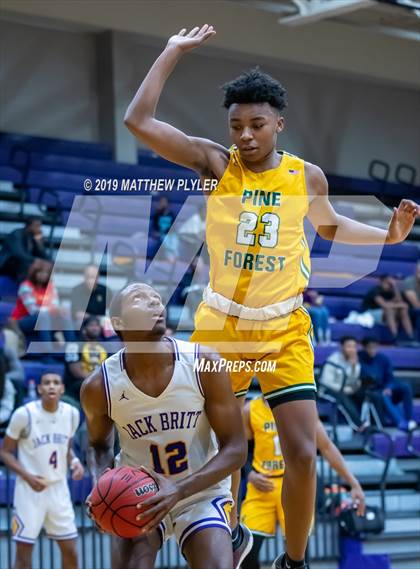 Thumbnail 2 in Pine Forest vs Jack Britt (Cumberland County Holiday Classic 1st Round) photogallery.