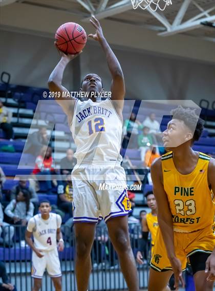 Thumbnail 2 in Pine Forest vs Jack Britt (Cumberland County Holiday Classic 1st Round) photogallery.