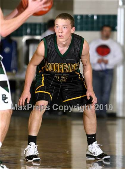Thumbnail 2 in Brethren Christian vs. Moorpark (Desert Heat Invitational) photogallery.