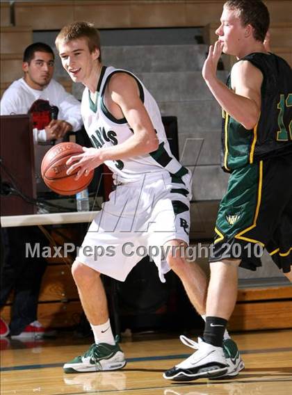 Thumbnail 2 in Brethren Christian vs. Moorpark (Desert Heat Invitational) photogallery.