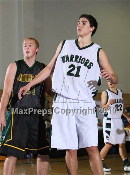 Thumbnail 2 in Brethren Christian vs. Moorpark (Desert Heat Invitational) photogallery.