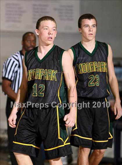 Thumbnail 3 in Brethren Christian vs. Moorpark (Desert Heat Invitational) photogallery.