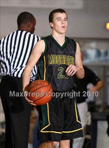 Thumbnail 2 in Brethren Christian vs. Moorpark (Desert Heat Invitational) photogallery.