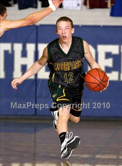 Thumbnail 2 in Brethren Christian vs. Moorpark (Desert Heat Invitational) photogallery.