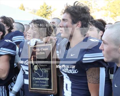 Thumbnail 2 in Cardinal Newman @ Marin Catholic (CIF NCS D4 Final) photogallery.