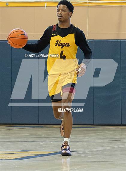 Thumbnail 3 in Cardinal Hayes vs Brooklyn Collegiate (Shooting Stars Basketball Showcase) photogallery.