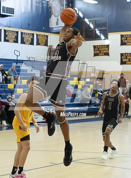 Thumbnail 1 in Cardinal Hayes vs Brooklyn Collegiate (Shooting Stars Basketball Showcase) photogallery.