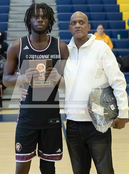 Thumbnail 3 in Cardinal Hayes vs Brooklyn Collegiate (Shooting Stars Basketball Showcase) photogallery.
