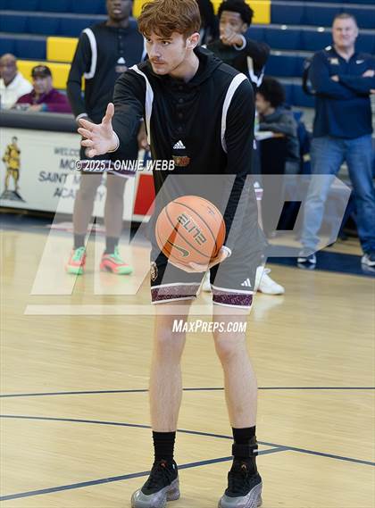Thumbnail 3 in Cardinal Hayes vs Brooklyn Collegiate (Shooting Stars Basketball Showcase) photogallery.