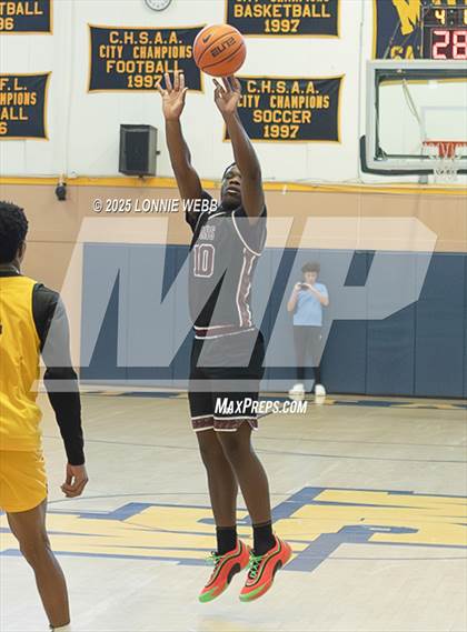 Thumbnail 2 in Cardinal Hayes vs Brooklyn Collegiate (Shooting Stars Basketball Showcase) photogallery.