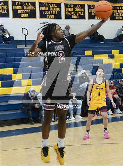 Thumbnail 3 in Cardinal Hayes vs Brooklyn Collegiate (Shooting Stars Basketball Showcase) photogallery.