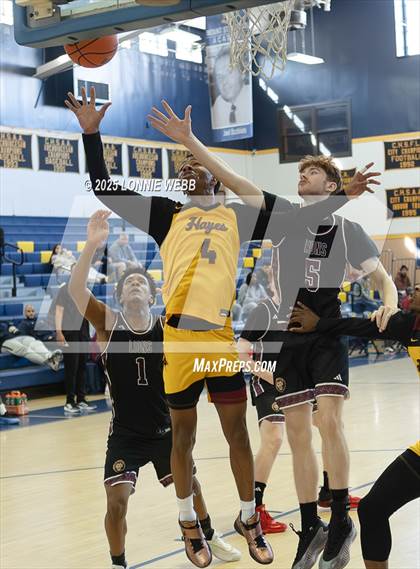 Thumbnail 1 in Cardinal Hayes vs Brooklyn Collegiate (Shooting Stars Basketball Showcase) photogallery.