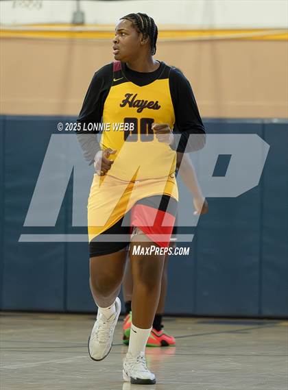 Thumbnail 2 in Cardinal Hayes vs Brooklyn Collegiate (Shooting Stars Basketball Showcase) photogallery.