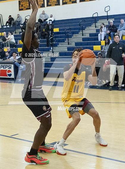 Thumbnail 1 in Cardinal Hayes vs Brooklyn Collegiate (Shooting Stars Basketball Showcase) photogallery.