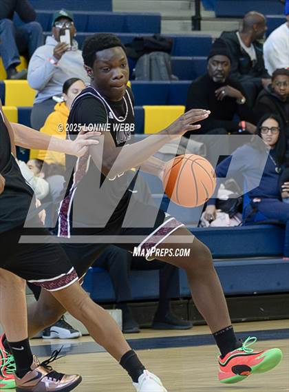 Thumbnail 3 in Cardinal Hayes vs Brooklyn Collegiate (Shooting Stars Basketball Showcase) photogallery.