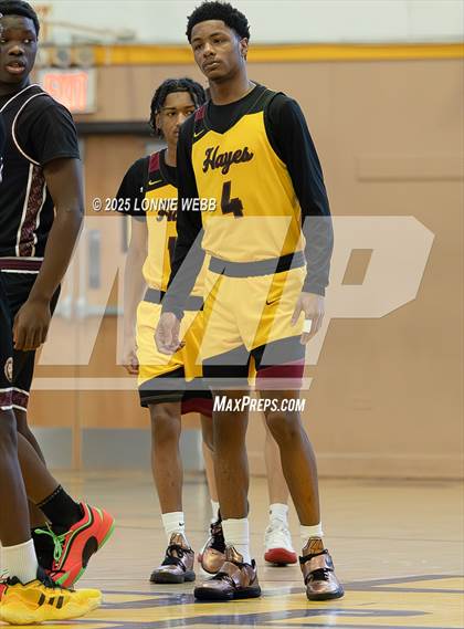 Thumbnail 1 in Cardinal Hayes vs Brooklyn Collegiate (Shooting Stars Basketball Showcase) photogallery.