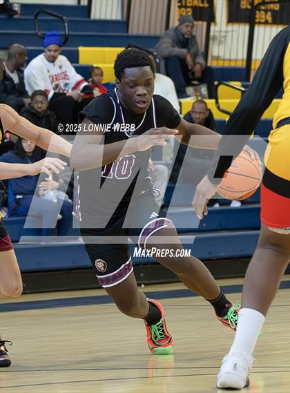 Thumbnail 1 in Cardinal Hayes vs Brooklyn Collegiate (Shooting Stars Basketball Showcase) photogallery.