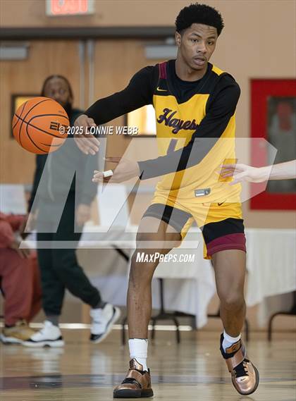 Thumbnail 3 in Cardinal Hayes vs Brooklyn Collegiate (Shooting Stars Basketball Showcase) photogallery.
