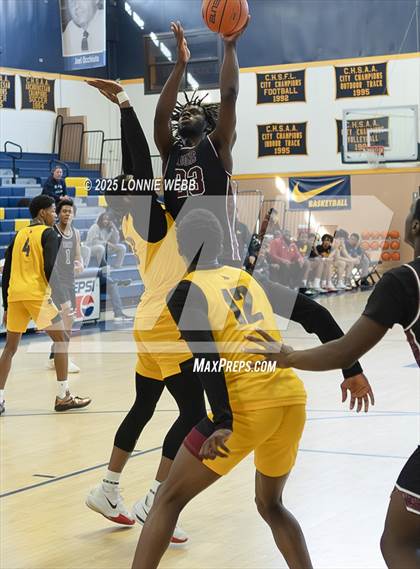 Thumbnail 3 in Cardinal Hayes vs Brooklyn Collegiate (Shooting Stars Basketball Showcase) photogallery.