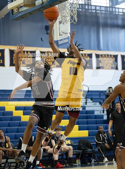 Thumbnail 1 in Cardinal Hayes vs Brooklyn Collegiate (Shooting Stars Basketball Showcase) photogallery.