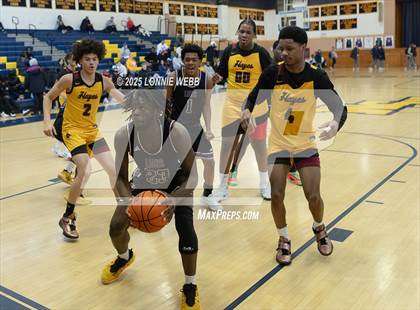 Thumbnail 2 in Cardinal Hayes vs Brooklyn Collegiate (Shooting Stars Basketball Showcase) photogallery.