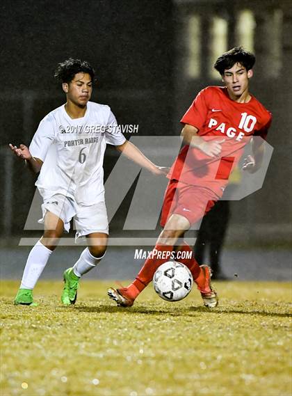 Thumbnail 2 in Page vs. Porter Ridge (NCHSAA Round 3 Playoff) photogallery.