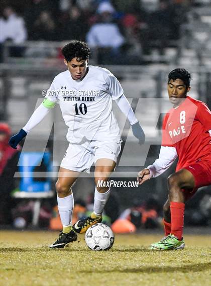 Thumbnail 1 in Page vs. Porter Ridge (NCHSAA Round 3 Playoff) photogallery.