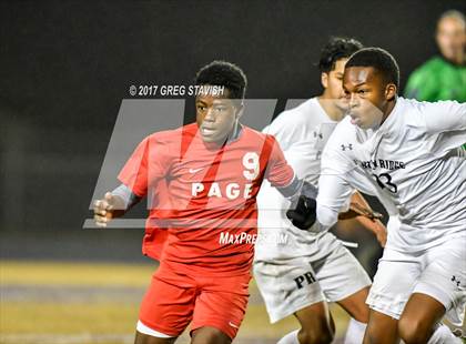 Thumbnail 2 in Page vs. Porter Ridge (NCHSAA Round 3 Playoff) photogallery.