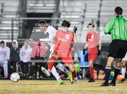 Thumbnail 1 in Page vs. Porter Ridge (NCHSAA Round 3 Playoff) photogallery.