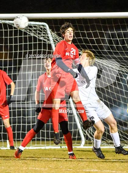 Thumbnail 2 in Page vs. Porter Ridge (NCHSAA Round 3 Playoff) photogallery.