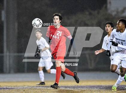 Thumbnail 1 in Page vs. Porter Ridge (NCHSAA Round 3 Playoff) photogallery.