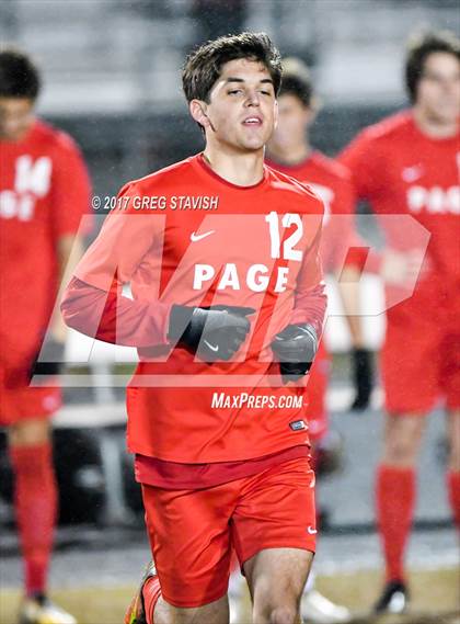 Thumbnail 1 in Page vs. Porter Ridge (NCHSAA Round 3 Playoff) photogallery.