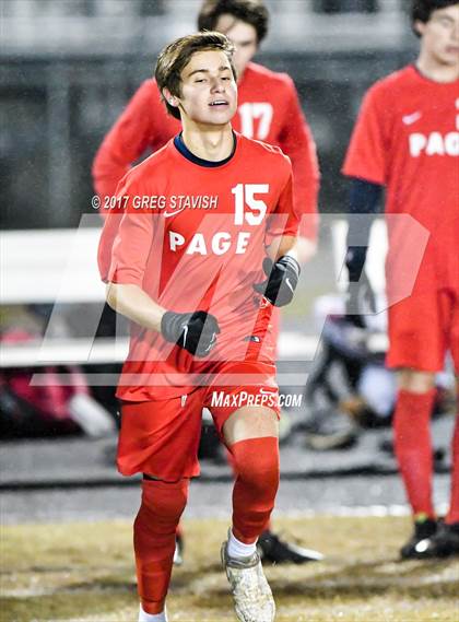 Thumbnail 3 in Page vs. Porter Ridge (NCHSAA Round 3 Playoff) photogallery.