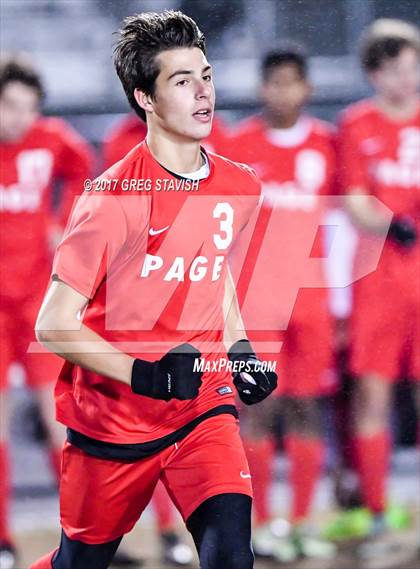 Thumbnail 1 in Page vs. Porter Ridge (NCHSAA Round 3 Playoff) photogallery.