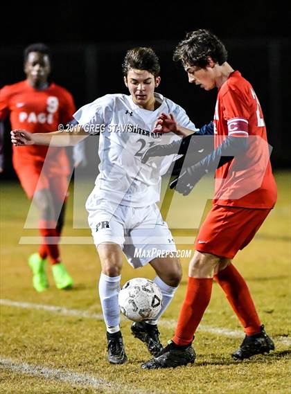 Thumbnail 3 in Page vs. Porter Ridge (NCHSAA Round 3 Playoff) photogallery.