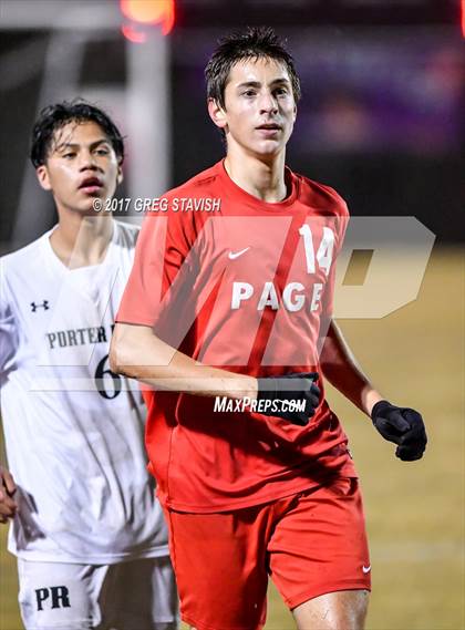 Thumbnail 3 in Page vs. Porter Ridge (NCHSAA Round 3 Playoff) photogallery.