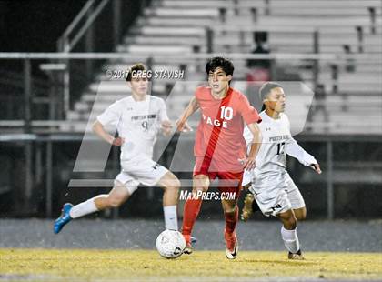 Thumbnail 2 in Page vs. Porter Ridge (NCHSAA Round 3 Playoff) photogallery.