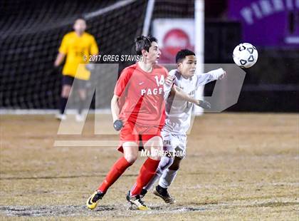 Thumbnail 2 in Page vs. Porter Ridge (NCHSAA Round 3 Playoff) photogallery.
