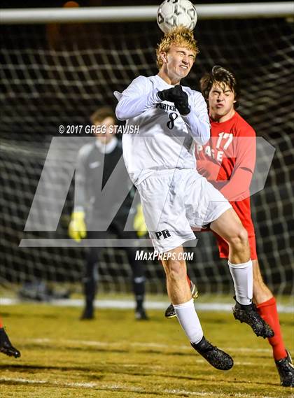 Thumbnail 2 in Page vs. Porter Ridge (NCHSAA Round 3 Playoff) photogallery.