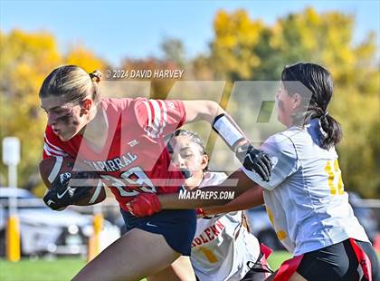Thumbnail 3 in 5A Flag Football Second Round Northglenn vs Chaparral photogallery.