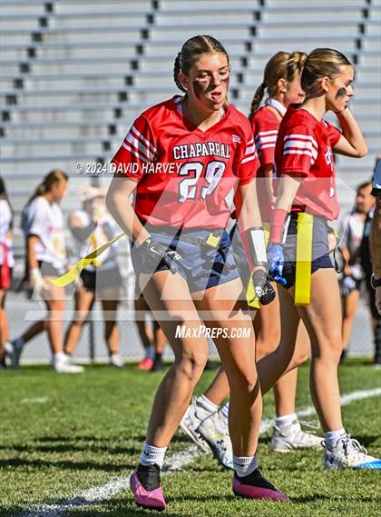 Thumbnail 2 in 5A Flag Football Second Round Northglenn vs Chaparral photogallery.