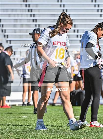 Thumbnail 1 in 5A Flag Football Second Round Northglenn vs Chaparral photogallery.