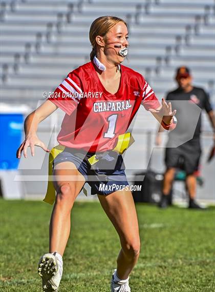 Thumbnail 3 in 5A Flag Football Second Round Northglenn vs Chaparral photogallery.