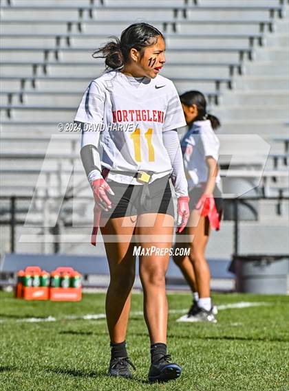Thumbnail 2 in 5A Flag Football Second Round Northglenn vs Chaparral photogallery.