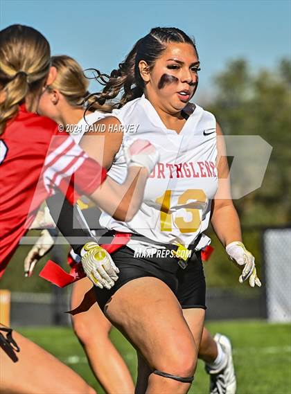 Thumbnail 1 in 5A Flag Football Second Round Northglenn vs Chaparral photogallery.