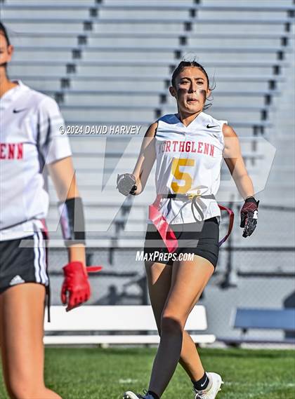 Thumbnail 3 in 5A Flag Football Second Round Northglenn vs Chaparral photogallery.