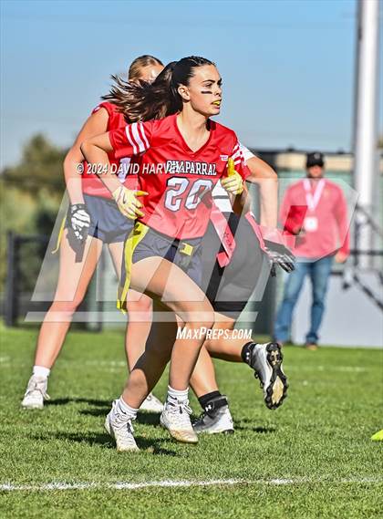 Thumbnail 2 in 5A Flag Football Second Round Northglenn vs Chaparral photogallery.