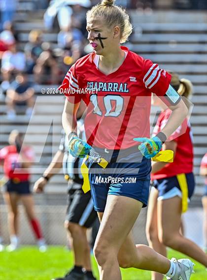 Thumbnail 3 in 5A Flag Football Second Round Northglenn vs Chaparral photogallery.